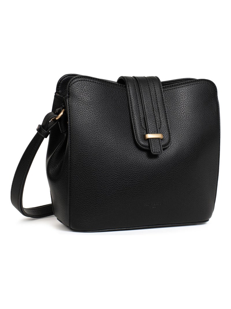 Sac porté travers BETTY Noir - Kiabi