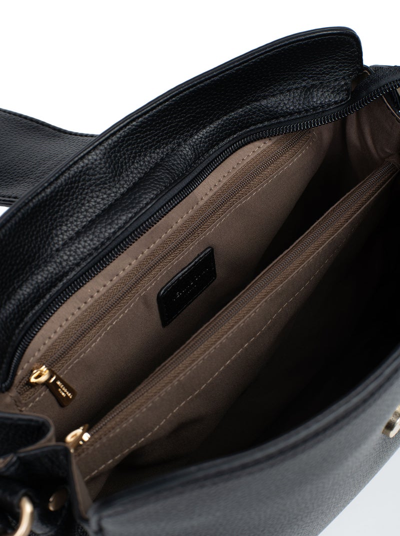 Sac porté travers BETTY Noir - Kiabi