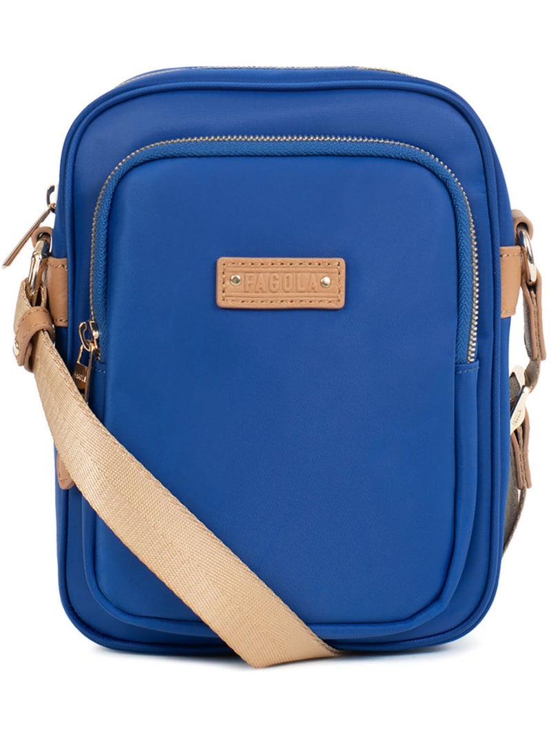 Sac porté travers Blanc Bleu marine - Kiabi