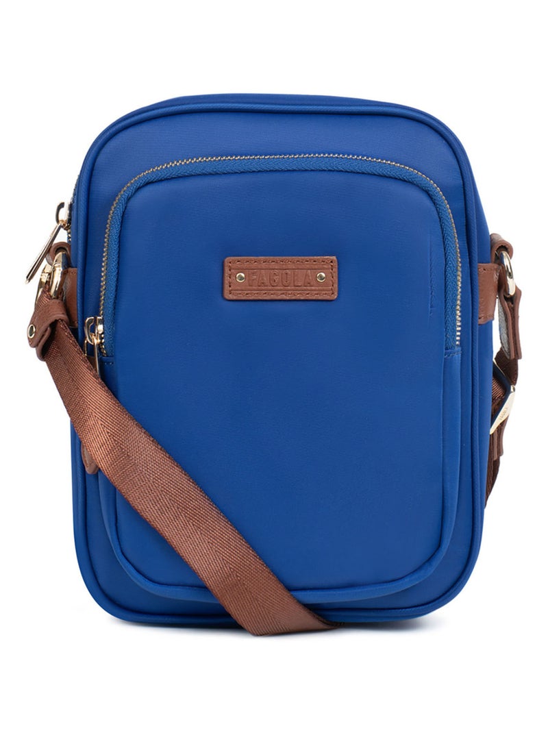 Sac porté travers Bleu azur - Kiabi