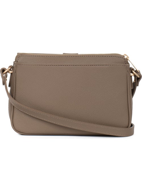 Sac porté travers  Cuir AUDE - Kiabi