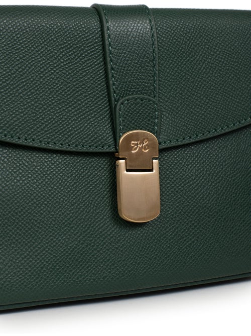 Sac porté travers  Cuir AUDE - Kiabi