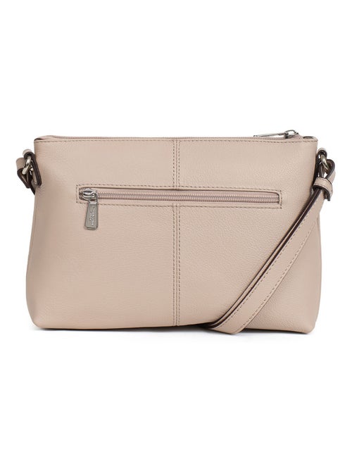 Sac porté travers  Cuir CONFORT - Kiabi