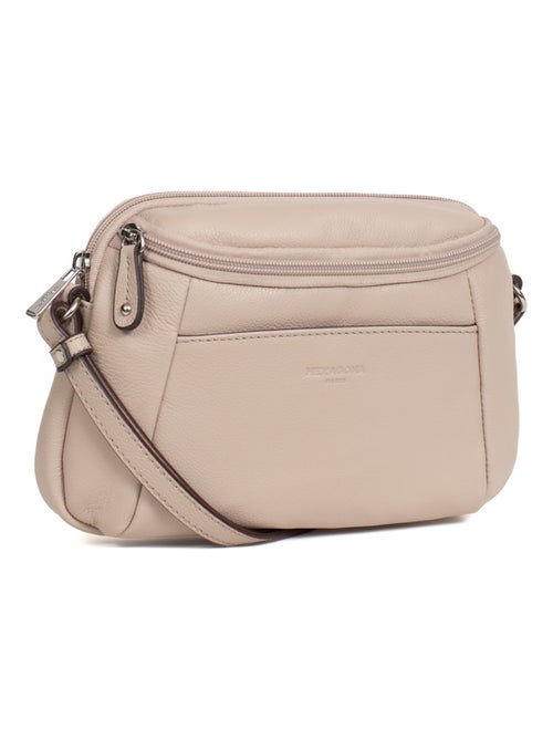 Sac porté travers  Cuir CONFORT - Kiabi