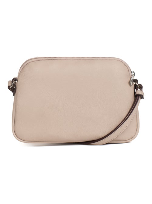 Sac porté travers  Cuir CONFORT - Kiabi