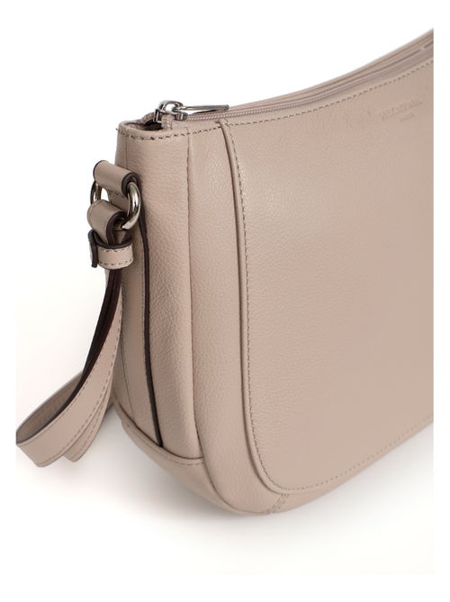 Sac porté travers  Cuir CONFORT - Kiabi