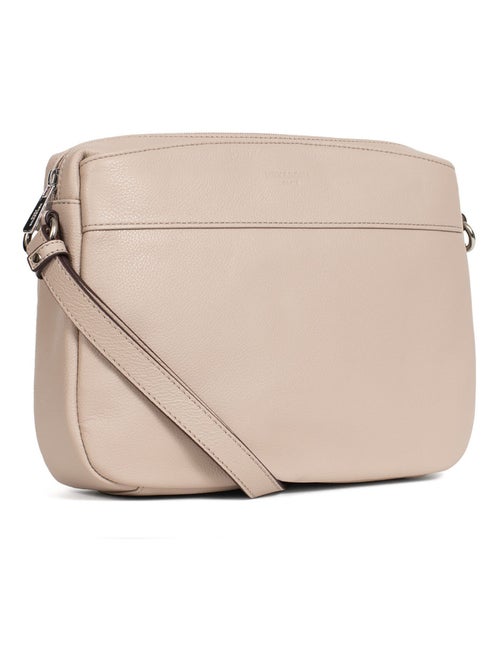 Sac porté travers  Cuir CONFORT - Kiabi