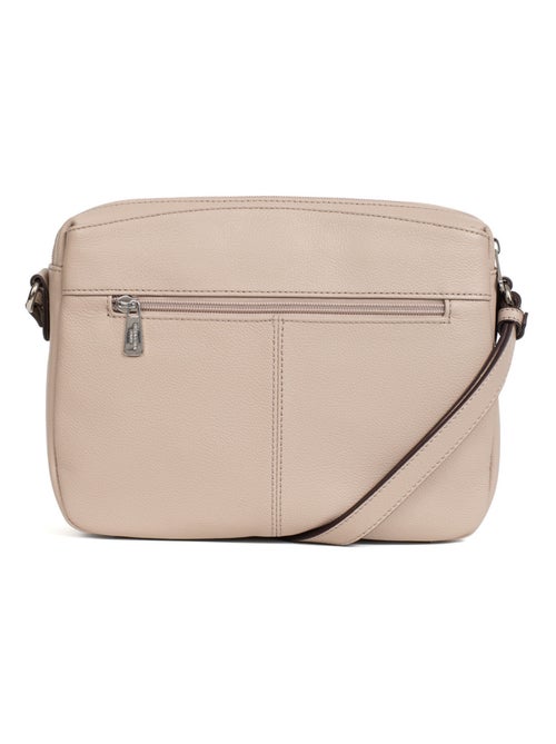 Sac porté travers  Cuir CONFORT - Kiabi
