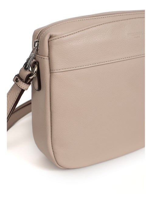Sac porté travers  Cuir CONFORT - Kiabi