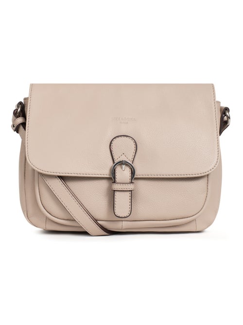Sac porté travers  Cuir CONFORT - Kiabi