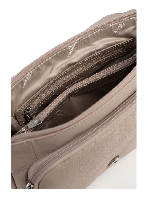 Sac porté travers  Cuir CONFORT - Kiabi