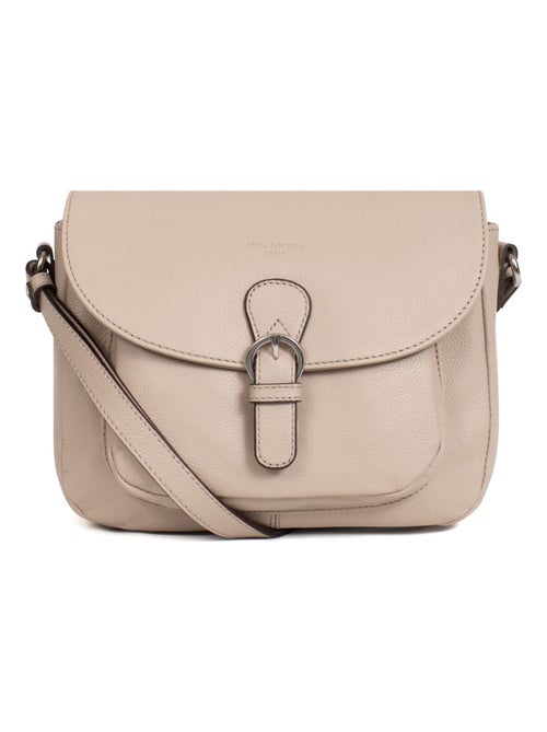 Sac porté travers  Cuir CONFORT - Kiabi