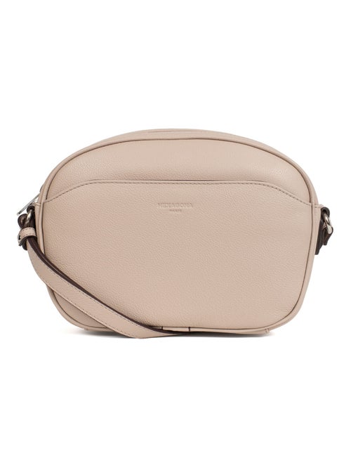 Sac porté travers  Cuir CONFORT - Kiabi
