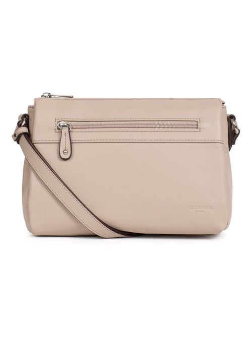 Sac porté travers  Cuir CONFORT - Kiabi