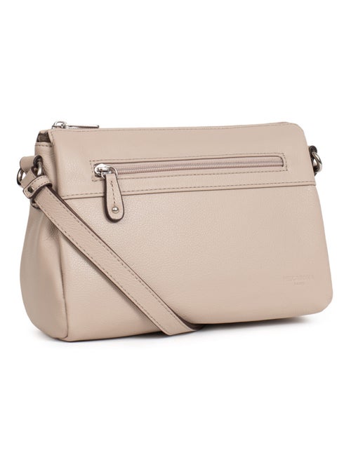 Sac porté travers  Cuir CONFORT - Kiabi