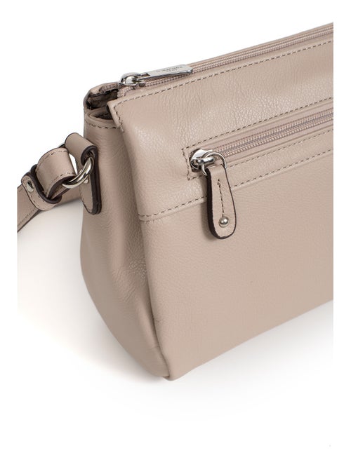 Sac porté travers  Cuir CONFORT - Kiabi