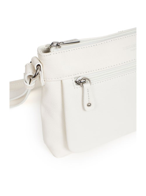 Sac porté travers  Cuir CONFORT - Kiabi
