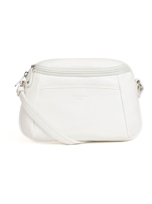 Sac porté travers  Cuir CONFORT - Kiabi