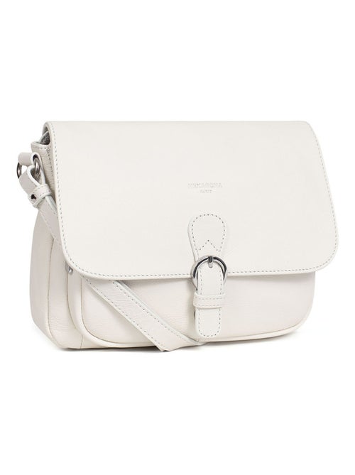 Sac porté travers  Cuir CONFORT - Kiabi