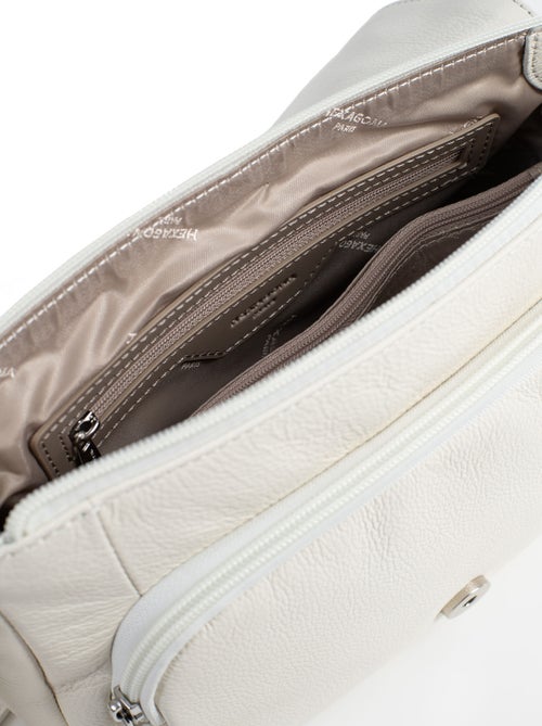 Sac porté travers  Cuir CONFORT - Kiabi