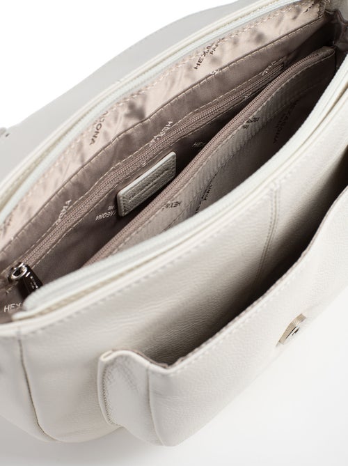 Sac porté travers  Cuir CONFORT - Kiabi