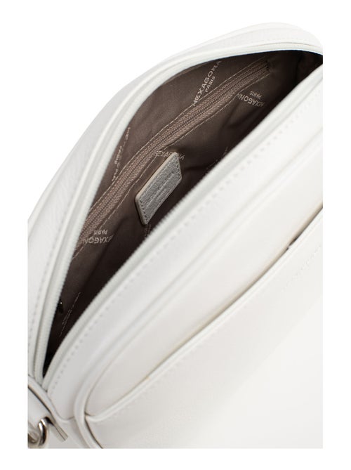 Sac porté travers  Cuir CONFORT - Kiabi