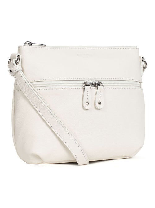 Sac porté travers  Cuir CONFORT - Kiabi