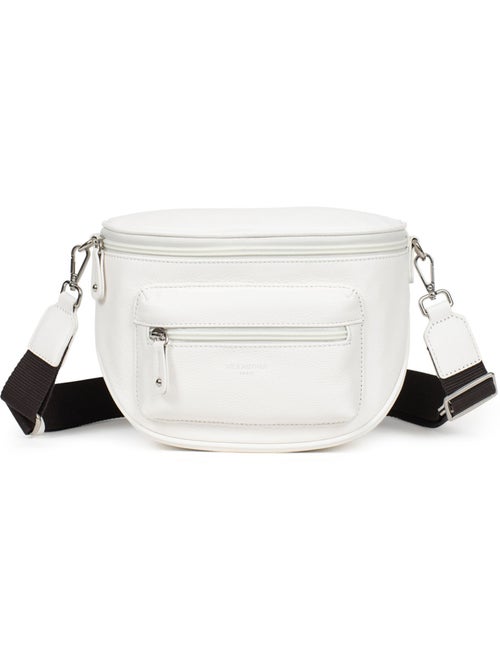 Sac porté travers  Cuir CONFORT - Kiabi