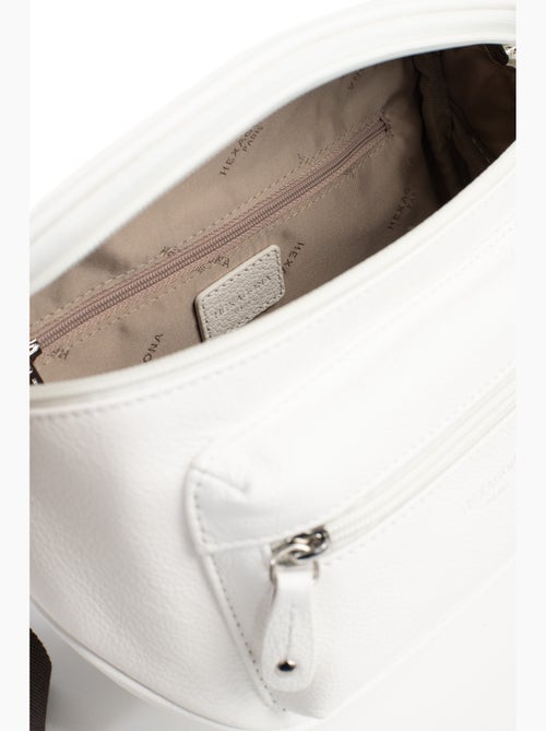 Sac porté travers  Cuir CONFORT - Kiabi