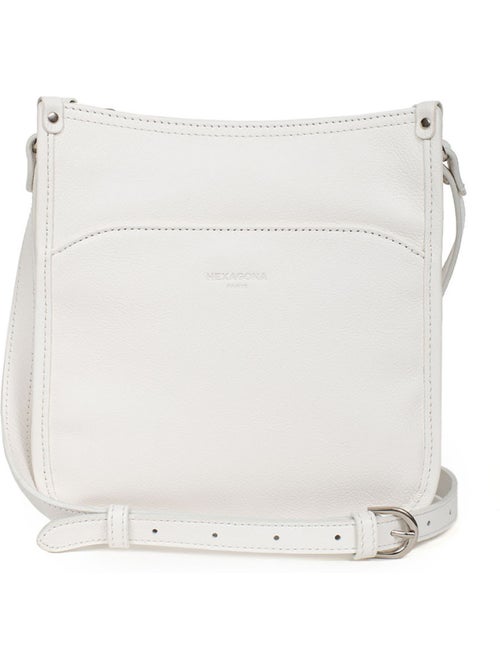 Sac porté travers  Cuir CONFORT - Kiabi