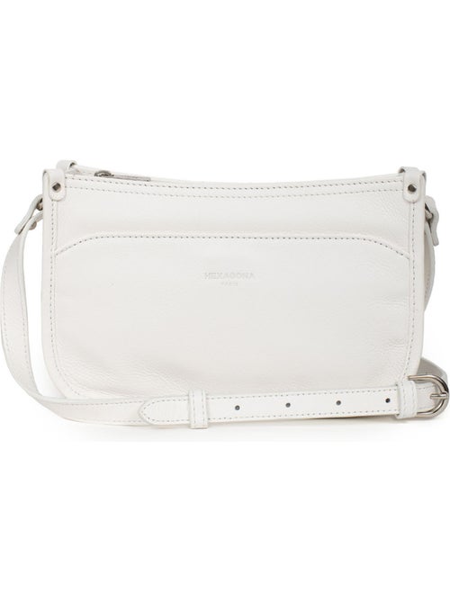 Sac porté travers  Cuir CONFORT - Kiabi