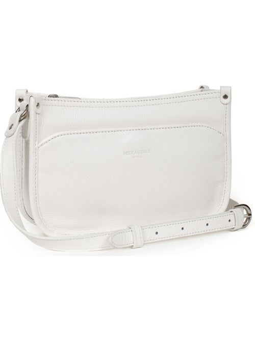 Sac porté travers  Cuir CONFORT - Kiabi