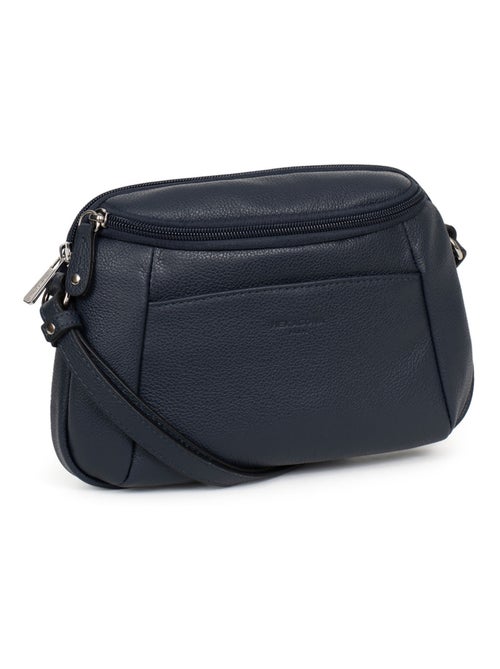 Sac porté travers  Cuir CONFORT - Kiabi