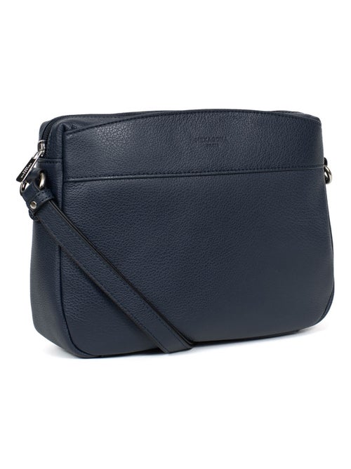 Sac porté travers  Cuir CONFORT - Kiabi