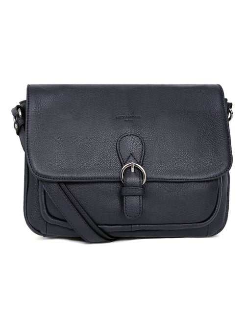 Sac porté travers  Cuir CONFORT - Kiabi