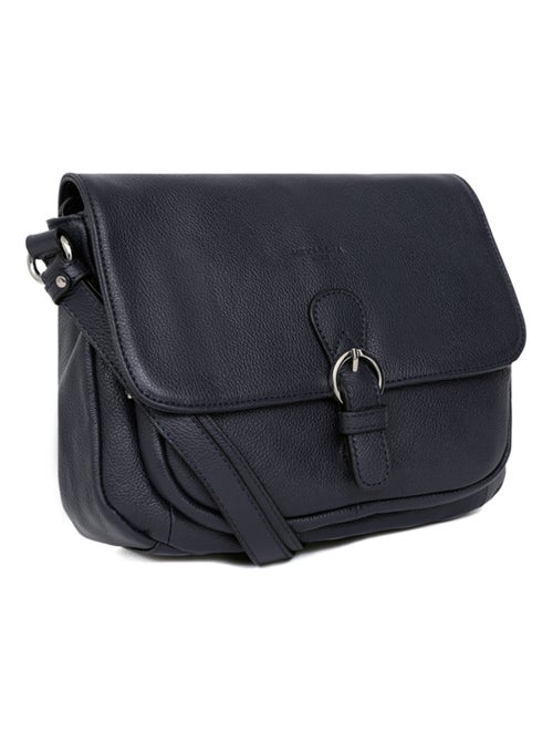 Sac porté travers  Cuir CONFORT - Kiabi