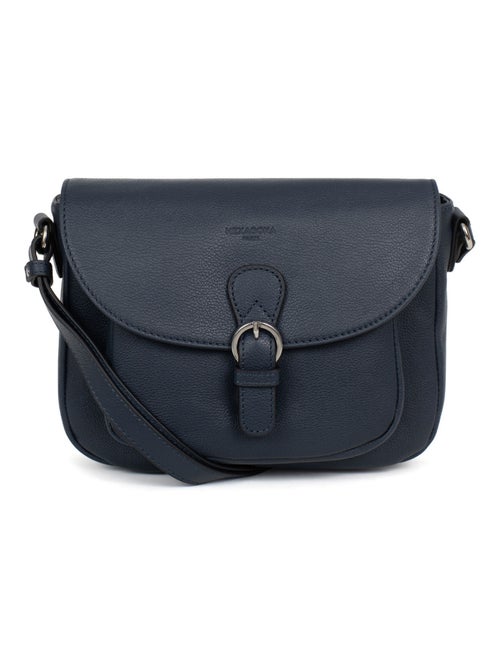 Sac porté travers  Cuir CONFORT - Kiabi