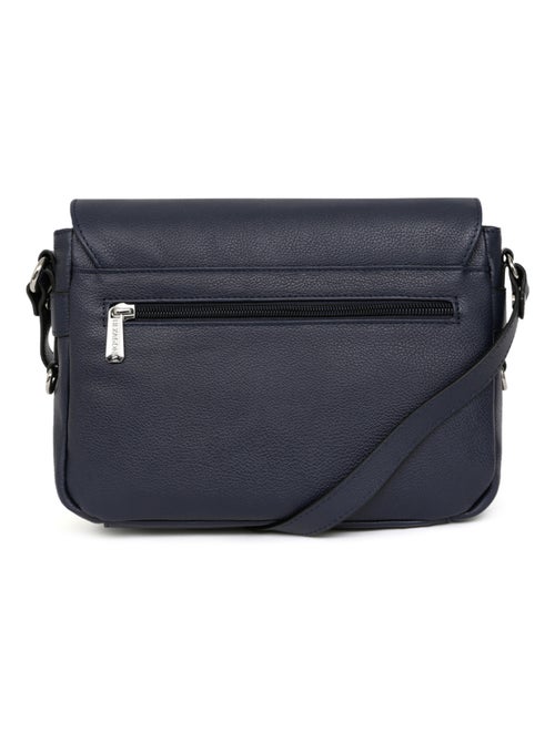 Sac porté travers  Cuir CONFORT - Kiabi