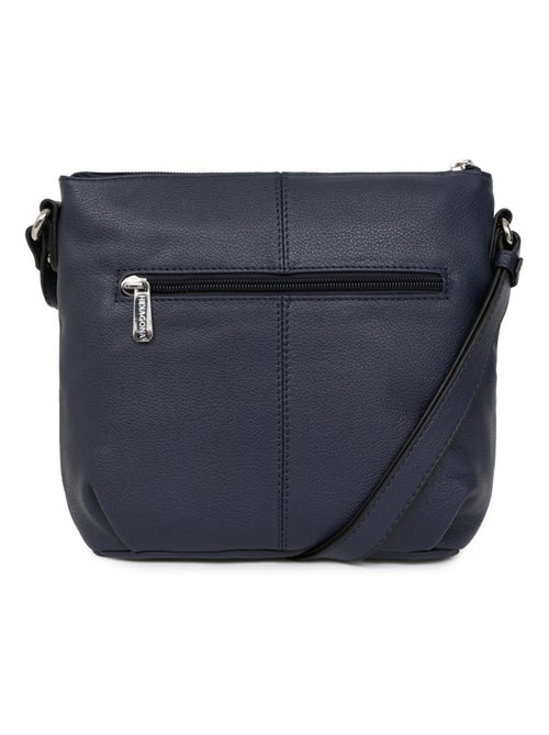 Sac porté travers  Cuir CONFORT - Kiabi