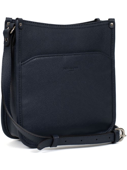 Sac porté travers  Cuir CONFORT - Kiabi