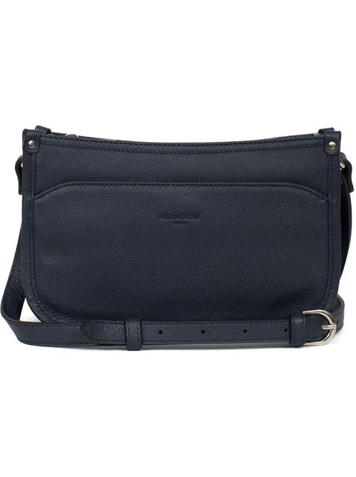 Sac porté travers  Cuir CONFORT - Kiabi