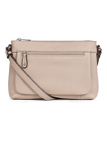 Sac porté travers cuir confort hexagona