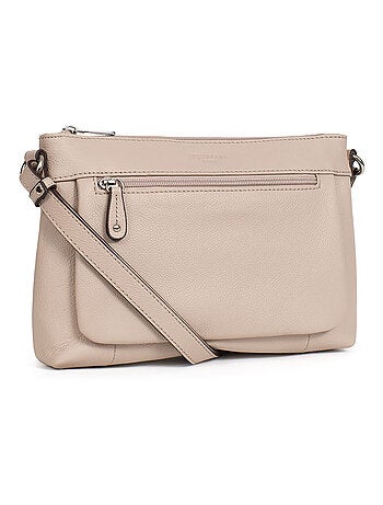 Sac porté travers cuir confort hexagona