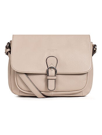 Sac porté travers cuir confort hexagona