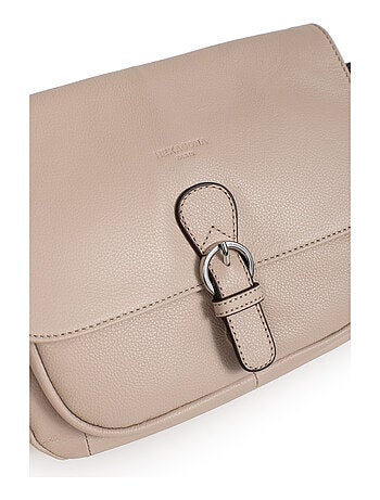 Sac porté travers cuir confort hexagona