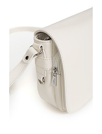 Sac porté travers cuir confort hexagona