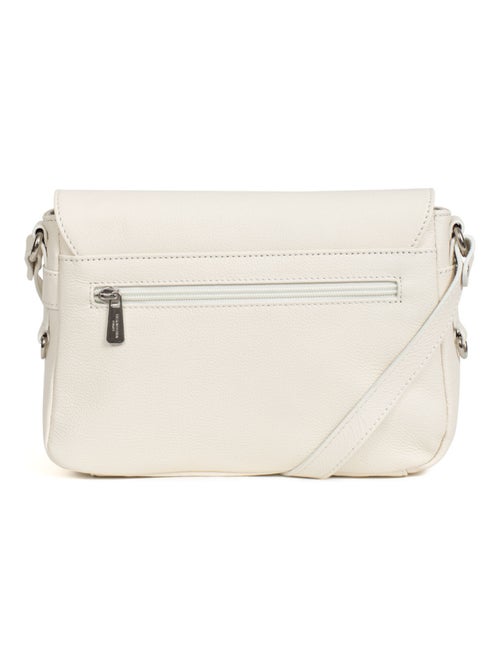 Sac porté travers  cuir confort hexagona - Kiabi