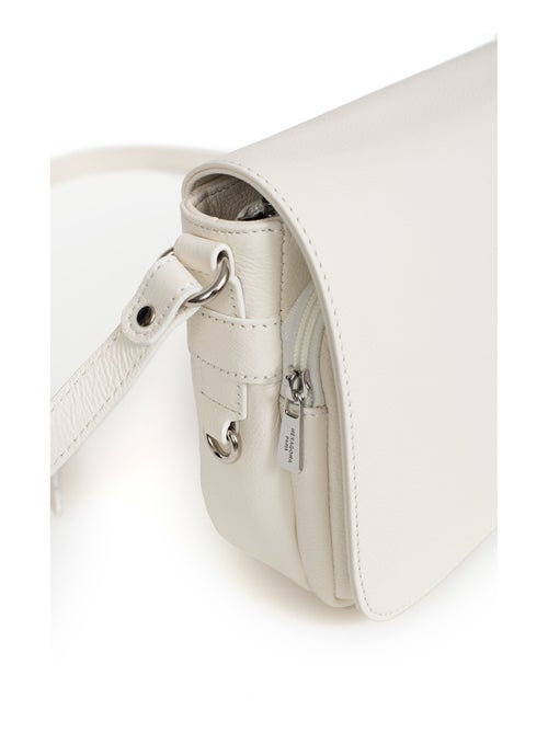 Sac porté travers  cuir confort hexagona - Kiabi