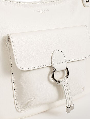 Sac porté travers cuir confort hexagona