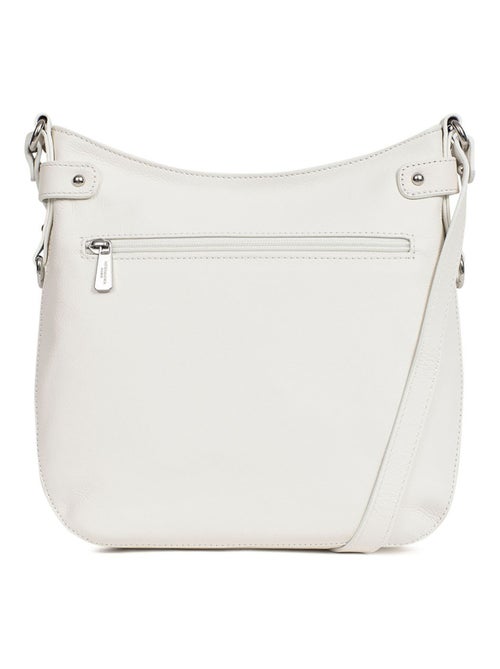 Sac porté travers  cuir confort hexagona - Kiabi
